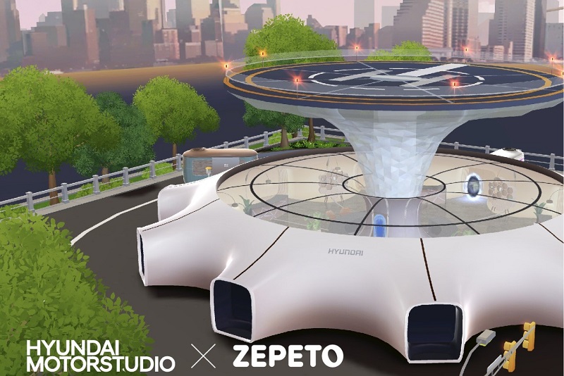 Hyundai Motorstudio Secara Virtual Hadir di Metaverse ZEPETO