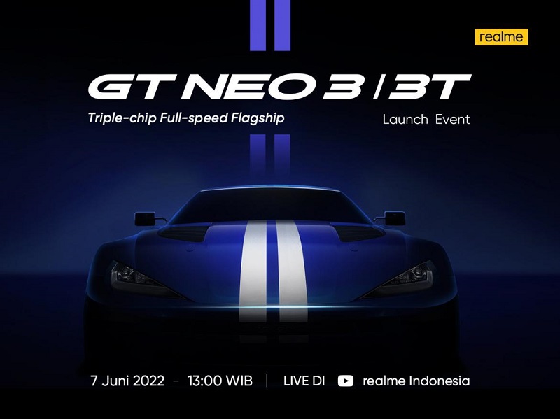 Realme GT NEO 3 Series, Pengecasan Secepat Mobil Balap